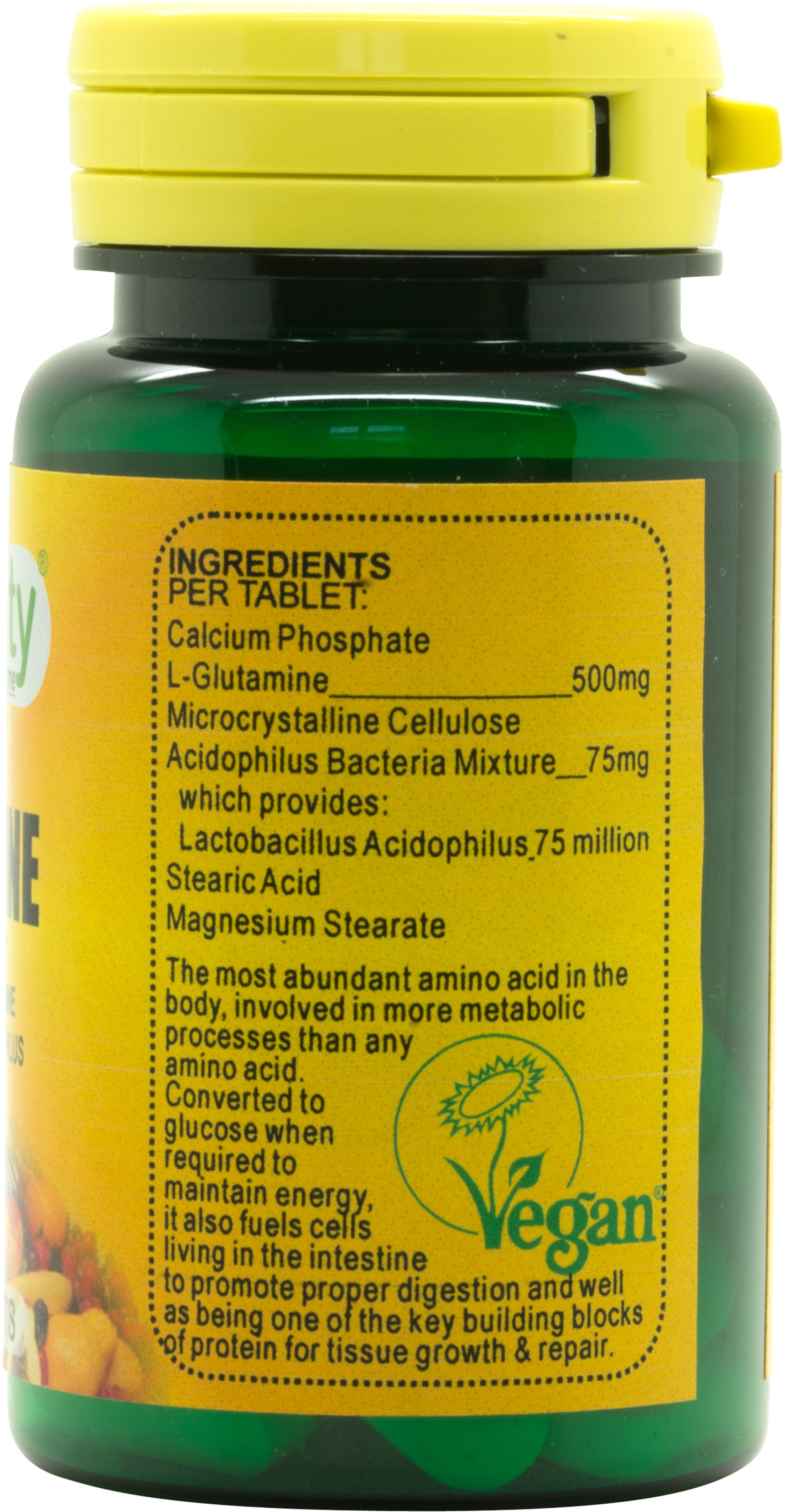 Veganicity > Men's Health > LGlutamine 500mg